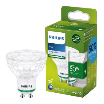 LED Žarnica Philips GU10/2,4W/230V 4000K