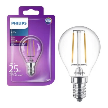 LED Žarnica Philips VINTAGE E14/2W/230V 2700K