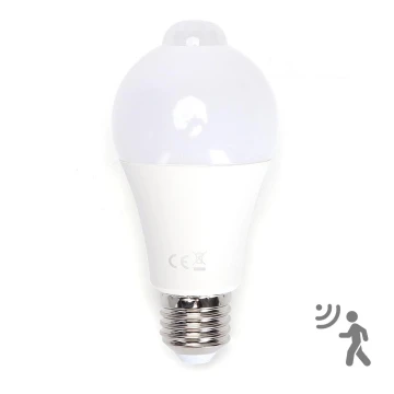 LED Žarnica s senzorjem gibanja in mraka A60 E27/12W/230V 6500K - Aigostar