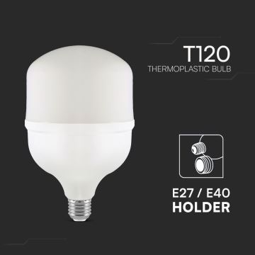 LED Žarnica T120 E40 E27/40W/230V 6500K