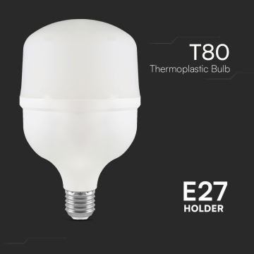 LED Žarnica T80 E27/20W/230V 6500K