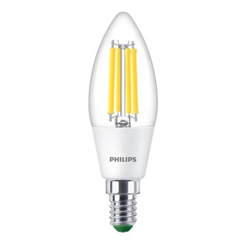 LED Žarnica VINTAGE Philips B35 E14/2,3W/230V 4000K
