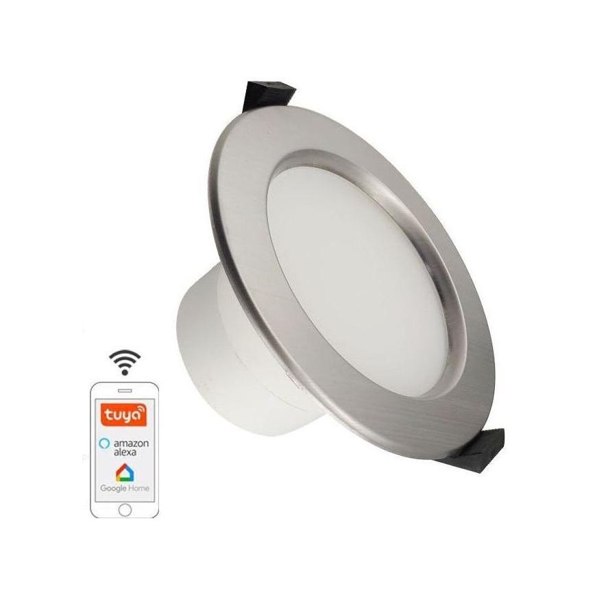 LED Zatemnitvena kopalniška svetilka LED/10W/230V 3000K-6500K Wi-Fi Tuya IP44