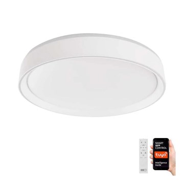 LED Zatemnitvena stropna svetilka GoSmart LED/30W/230V pr. 40 cm 2700-6500K Wi-Fi Tuya + Daljinski upravljalnik