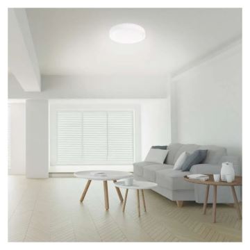 LED Zatemnitvena stropna svetilka GoSmart LED/45W/230V pr. 50 cm 2700-6500K Wi-Fi Tuya + Daljinski upravljalnik