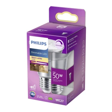 LED Zatemnitvena žarnica Philips E27/6W/230V 2700K