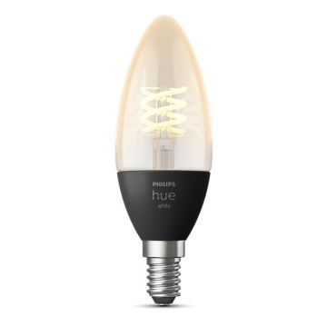 LED Zatemnitvena žarnica Philips Hue WHITE FILAMENT E14/4,5W/230V 2100K
