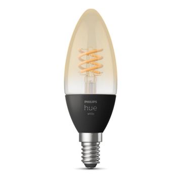 LED Zatemnitvena žarnica Philips Hue WHITE FILAMENT E14/4,5W/230V 2100K
