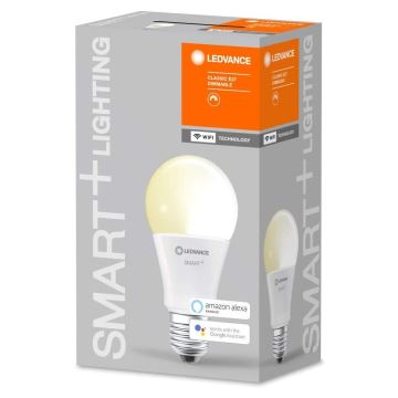 LED Zatemnitvena žarnica SMART+ E27/9,5W/230V 2700K Wi-Fi - Ledvance