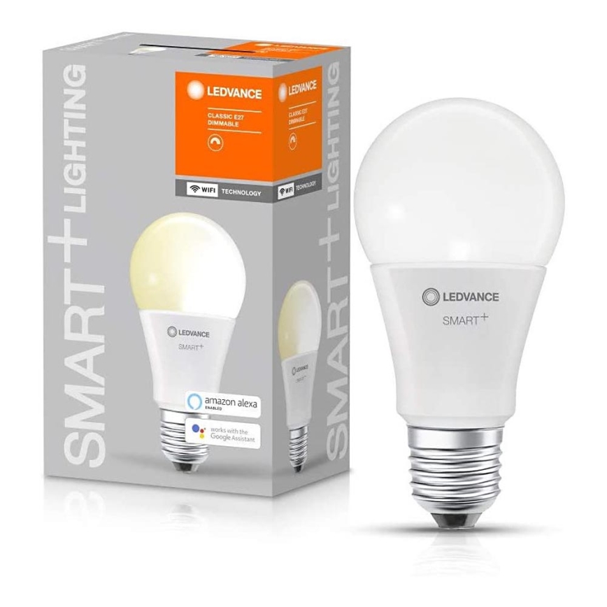 LED Zatemnitvena žarnica SMART+ E27/9,5W/230V 2700K Wi-Fi - Ledvance