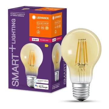 LED Zatemnitvena žarnica SMART+ FILAMENT A55 E27/6W/230V 2400K - Ledvance