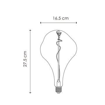 LED Zatemnitvena žarnica VINTAGE EDISON E27/3W/230V 1800K