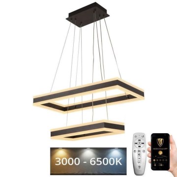 LED Zatemnitveni lestenec na vrvici LED/130W/230V 3000-6500K + Daljinski upravljalnik