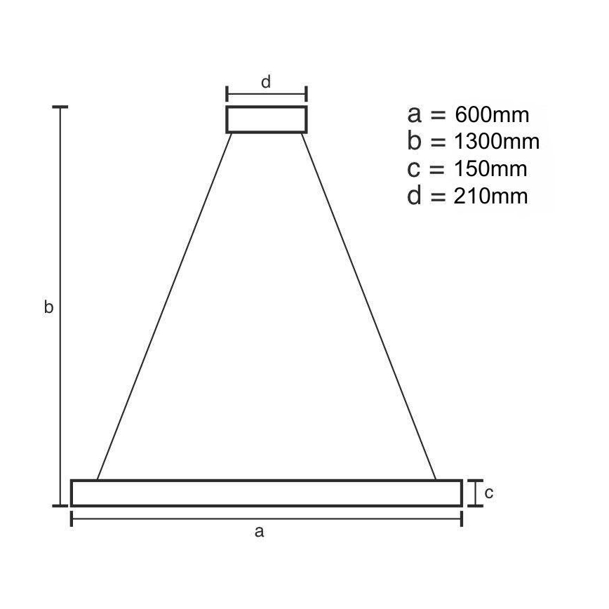 LED Zatemnitveni kristalni lestenec na vrvici LED/40W/230V 3000-6500K zlata + Daljinski upravljalnik