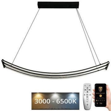 LED Zatemnitveni lestenec na vrvici LED/70W/230V 3000-6500K + Daljinski upravljalnik