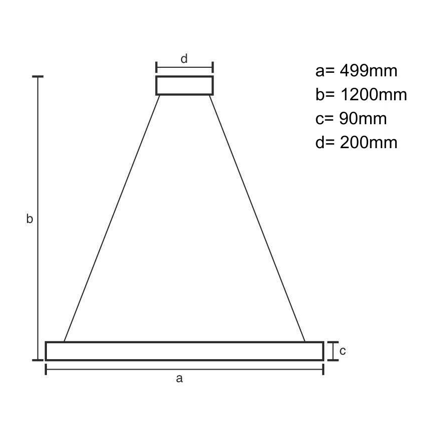 LED Zatemnitveni lestenec na vrvici LED/80W/230V 3000-6500K bela + Daljinski upravljalnik