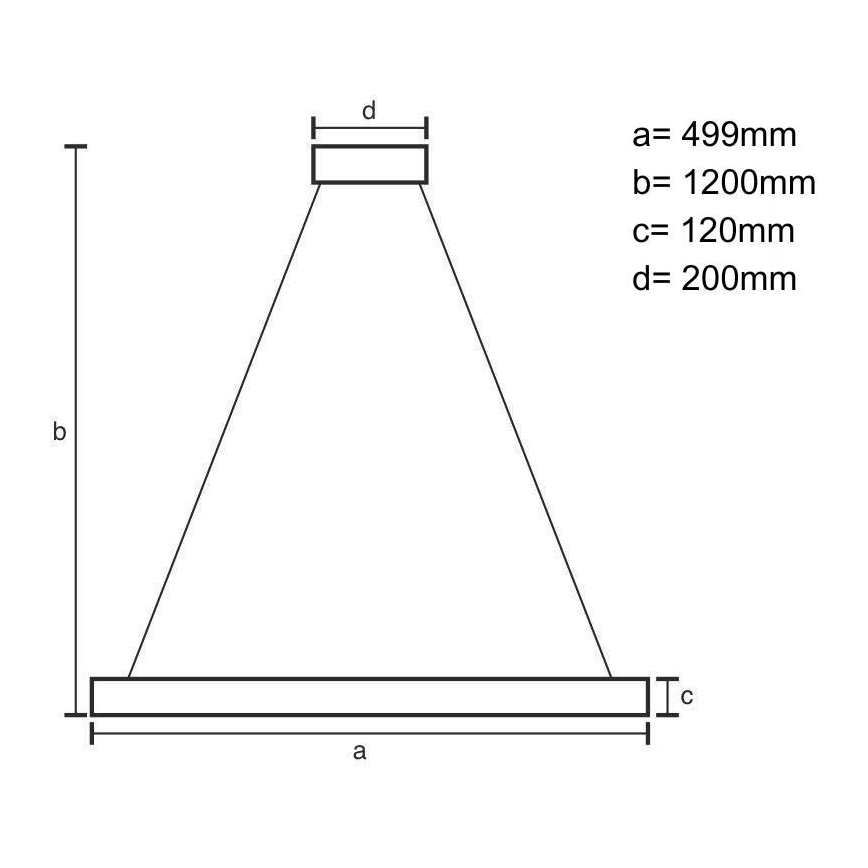 LED Zatemnitveni kristalni lestenec na vrvici LED/90W/230V 3000-6500K črna + Daljinski upravljalnik