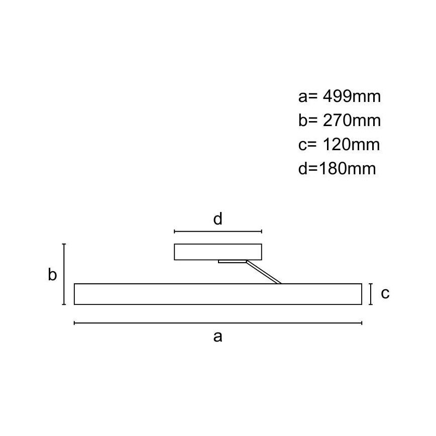 LED Zatemnitveni kristalni nadgradni lestenec LED/75W/230V 3000-6500K črna + Daljinski upravljalnik