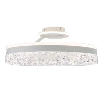 LED Zatemnitveni nadgradni lestenec LED/86W/230V 3000-6500K bela + Daljinski upravljalnik