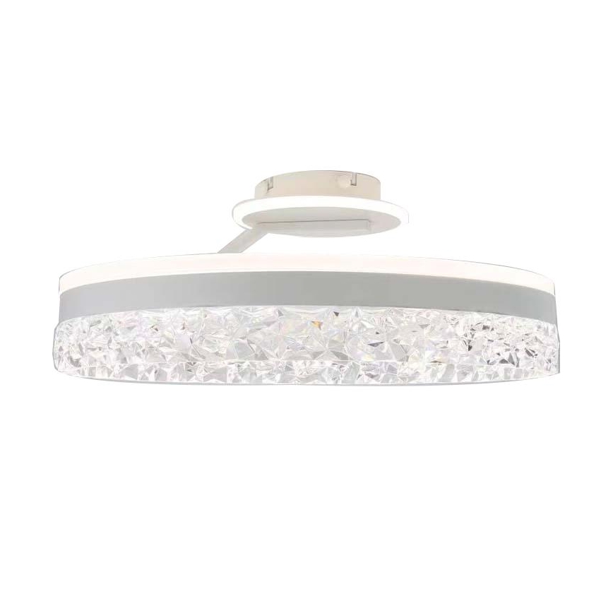 LED Zatemnitveni nadgradni lestenec LED/86W/230V 3000-6500K bela + Daljinski upravljalnik