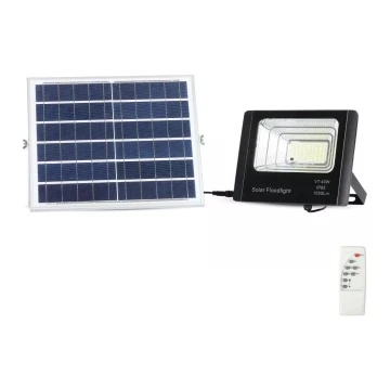 LED Zatemnitveni solarni reflektor LED/16W/3,2V 4000K IP65 + Daljinski upravljalnik