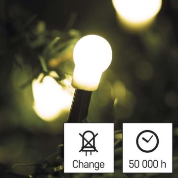 LED Zunanja božična veriga 300xLED/35m IP44 topla bela