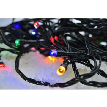 LED Zunanja božična veriga 500xLED/8 funkcij 55 m IP44 multicolor