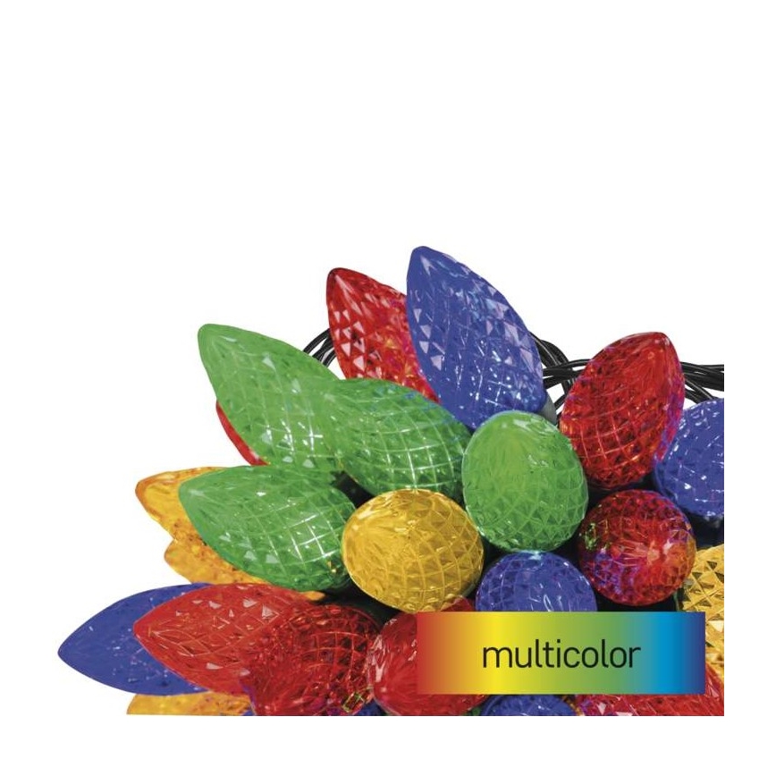 LED Zunanja božična veriga 50xLED/8 načinov 14,8m IP44 multicolor