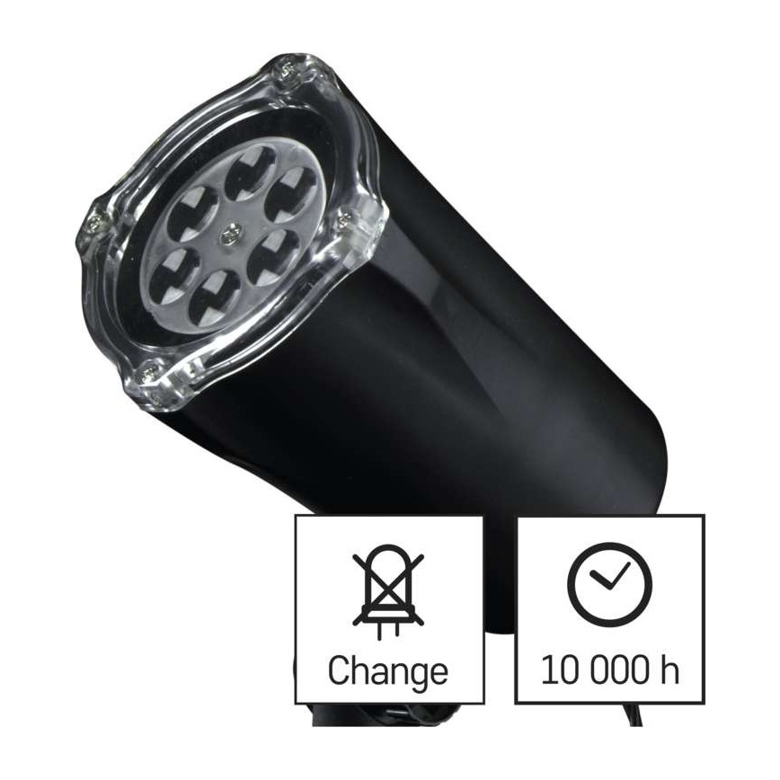 LED Zunanji božični projektor LED/3,6W/230V IP44 hladna bela