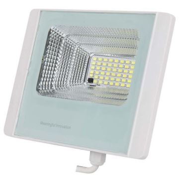 LED Zunanji solarni reflektor LED/20W/3,2V IP65 4000K + Daljinski upravljalnik