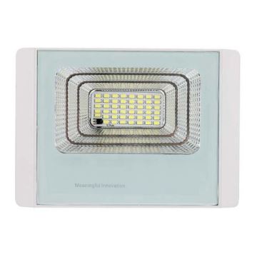 LED Zunanji solarni reflektor LED/20W/3,2V IP65 4000K + Daljinski upravljalnik