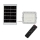 LED Zunanji zatemnitven solarni reflektor LED/10W/3,2V IP65 6400K bela + Daljinski upravljalnik