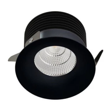 LED2 - LED Reflektorska vgradna svetilka SPOT LED/9W/230V črna IP44