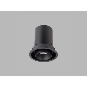 LED2 - LED Spuščena stropna svetilka HIDE LED/20W/230V CRI 90 črna