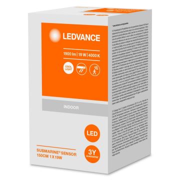 Ledvance - LED Industrijska svetilka s senzorjem SUBMARINE 1xG13/19W/230V IP65
