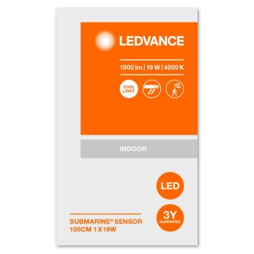 Ledvance - LED Industrijska svetilka s senzorjem SUBMARINE 1xG13/19W/230V IP65