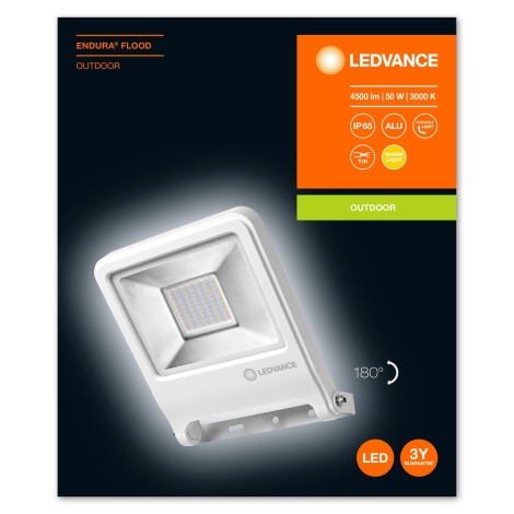 Ledvance - Projecteur LED avec détecteur ENDURA LED/50W/230V IP44