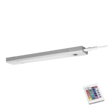 Ledvance - LED RGB Zatemnitvena podelementna svetilka SLIM LED/4W/230V + Daljinski upravljalnik
