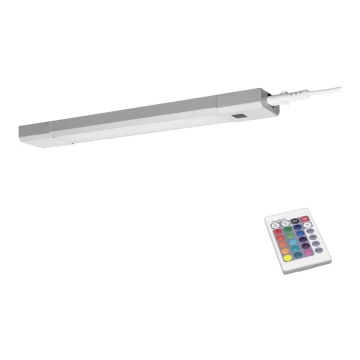 Ledvance - LED RGB Zatemnitvena podelementna svetilka SLIM LED/4W/230V + Daljinski upravljalnik