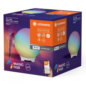 Ledvance - LED RGBW Zatemnitvena polnilna namizna svetilka SMART+ MAGIC LED/2,5W/5V 2200-6500K Wi-Fi