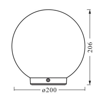 Ledvance - LED RGBW Zatemnitvena polnilna namizna svetilka SMART+ MAGIC LED/3,5W/5V 2200-6500K Wi-Fi