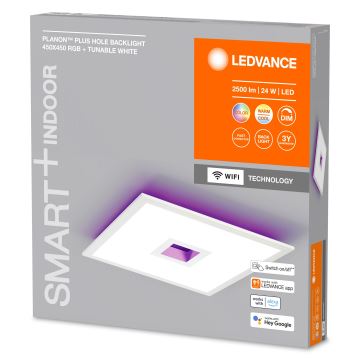 Ledvance - LED RGBW Zatemnitvena stropna svetilka SMART+ PLANON LED/24W/230V 2700-6500K Wi-Fi