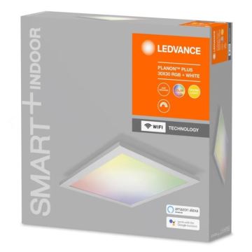 Ledvance - LED RGBW Zatemnitvena stropna svetilka SMART+ PLANON PLUS LED/20W/230V 3000K-6500K Wi-Fi