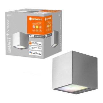 Ledvance - LED RGBW Zatemnitvena zunanja stenska svetilka BRICK LED/14W/230V Wi-Fi IP44