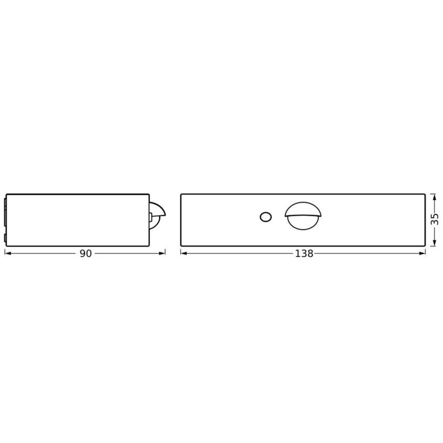 Ledvance - LED Solarna stenska svetilka s senzorjem ENDURA SOLAR LED/3W/4,2V IP65