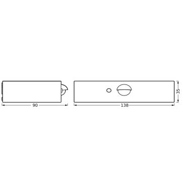 Ledvance - LED Solarna stenska svetilka s senzorjem ENDURA SOLAR LED/3W/4,2V IP65