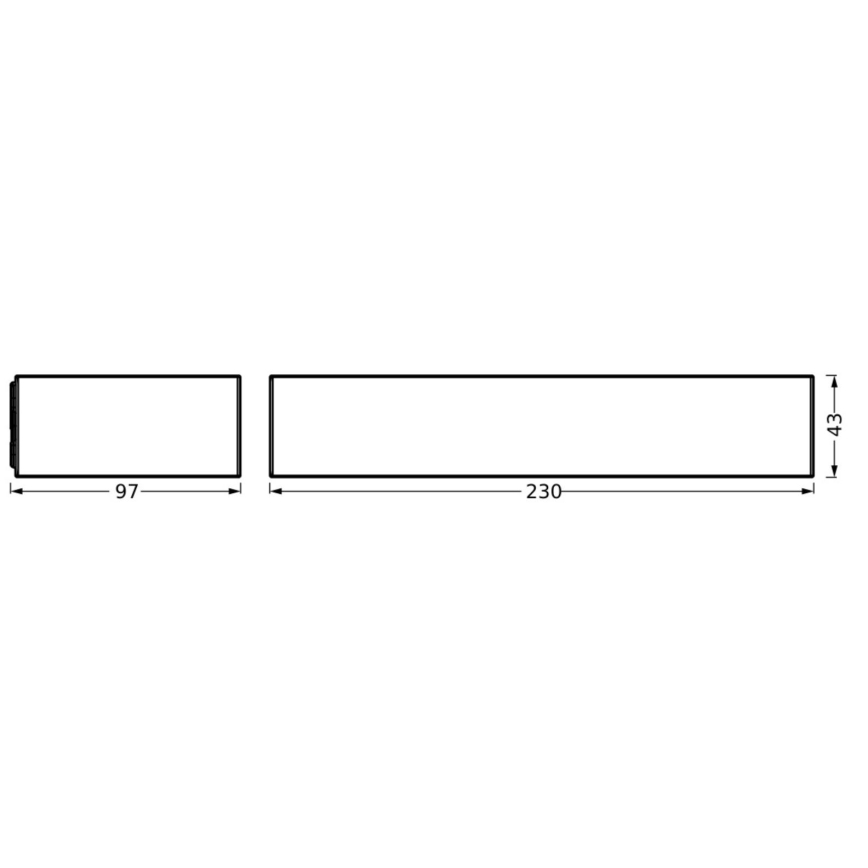 Ledvance - LED Solarna stenska svetilka s senzorjem ENDURA SOLAR LED/6W/4,2V IP65