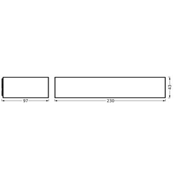 Ledvance - LED Solarna stenska svetilka s senzorjem ENDURA SOLAR LED/6W/4,2V IP65