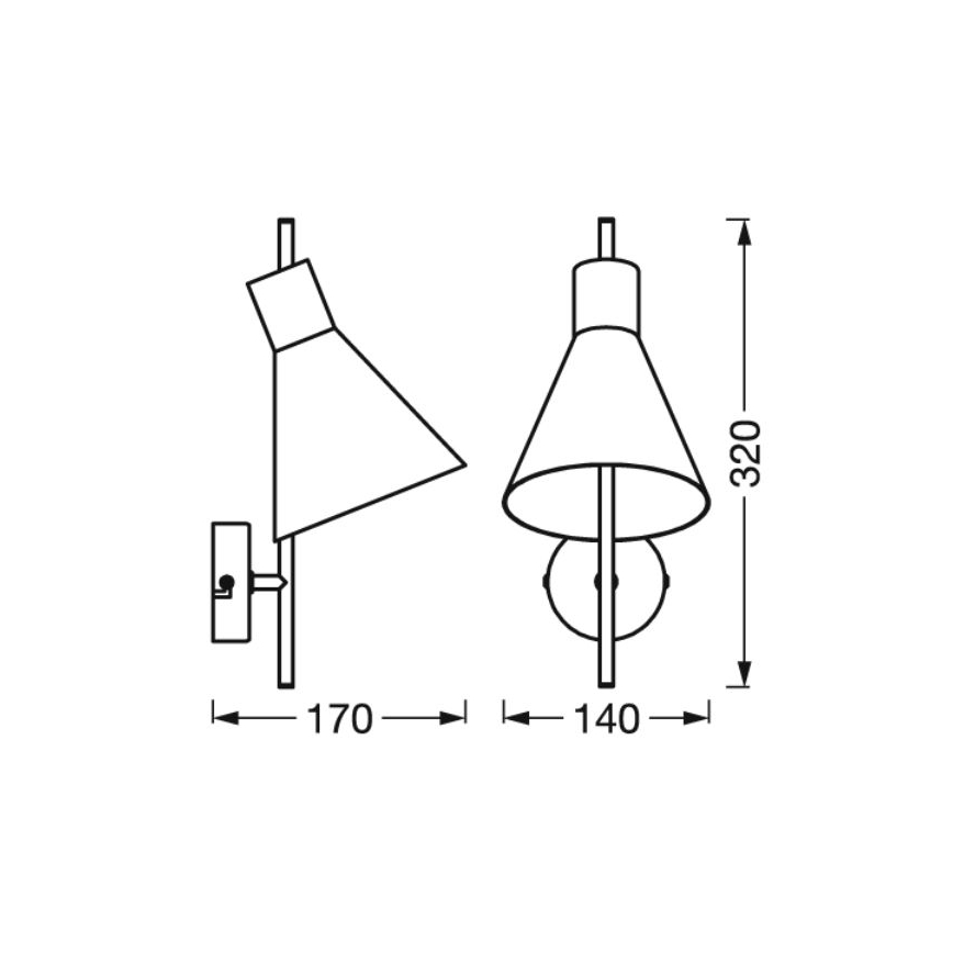 Ledvance - LED Stenska svetilka DECOR TOKIO LED/5W/230V