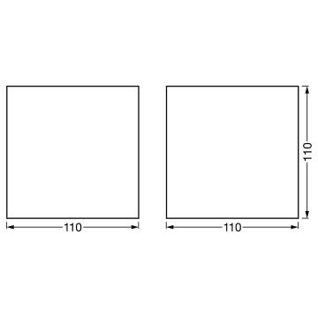 Ledvance - LED Zatemnitvena stenska svetilka SMART+ WOOD LED/7W/230V 3000-6500K Wi-Fi